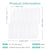 Peel and Stick Backsplash Tile Sample (1 Sheet)