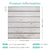 3D Peel and Stick Wall Tile Sample (1 Sheet)