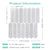 Peel and Stick Backsplash Tile Sample (1 Sheet)
