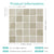 Peel and Stick Backsplash Tile Sample (1 Sheet)